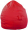 Kinzler S-10053/32 Sitzsack Kimi, ca. Ø65 x H75 cm, klassische Tropfenform, Outdoor Indoor, in vielen verschiedenen Farben, mit Innensack, rot