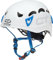 Climbing Technology Galaxy Helm, weiß/azurblau, Regolabile da 50-61 cm