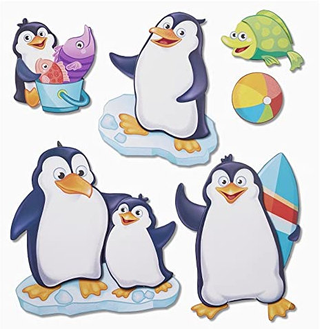 Hobbyfun 3 D Sticker XXL Pinguine