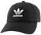 adidas Originals Damen Adidas Logo Originals Relaxed Fit Cap, schwarz/weiß, Einheitsgröße