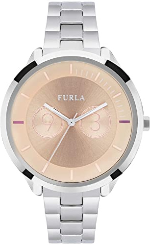 FURLA Damen Armbanduhr Analog Quarz Edelstahl R4253102505