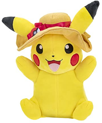 Pokemon Zomer Plüschtier Pikachu, 20 cm, sehr weich