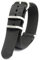 Praetorian® DiverTec Extrem NATO Armband - Taucherarmband schwarz 20mm