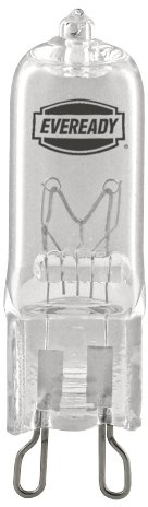 10 x G9 25w Clear Eveready Capsule.