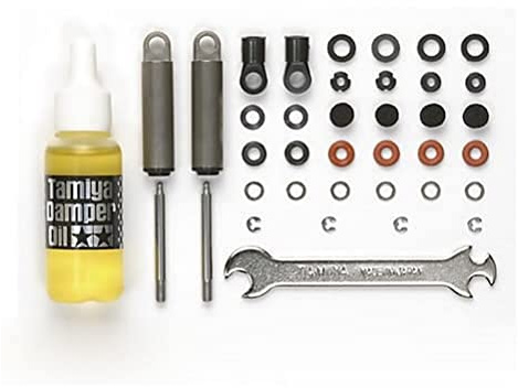 Tamiya 56515-1:14 Truck Oil Pressure Damper, Functional Model Making and Accessories, Black