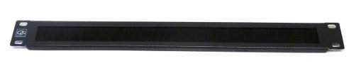 Cable Management Brush Tidy Bar 1U 19” For Network Racks