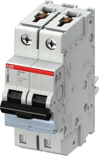 ABB S402M Leitungsschutzschalter Typ D, Pol 2 16A 12V, Abschaltvermögen 10 kA