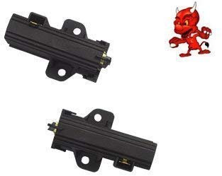 Balais de charbon moteur pour moteur Husqvarna Electrolux Qw 14500, Qw 1050 H