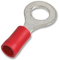 PRO POWER ST1-4.0 Ring-Crimpklemme, rot, M4, 25 A, 10 Stück, 10 Stück