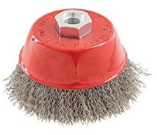 Silverline 347429 Stainless Steel Crimp Cup 100 mm