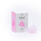 Irisana - Coupe Menstruelle - Taille S - Transparent - 8,5 x 4,5 x 9,5 cm - 100% Silicone Chirurgical - Compatible Stérilet - Écologique - Modèle Iriscup