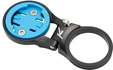 K-EDGE Unisex - Adultos Wahoo ELEMNT Stem Mount Adjustable Soportes, Black Anodize, One Size