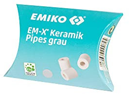 EM-X® Keramik Pipes grau 12 Stk. zur Verbesserung der Wasserqualität und Erhöhung der Redoxpotentials