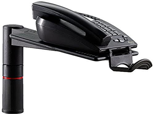 Novus PhoneMaster Schreibtisch Telefonhalterung anthrazit, 26 x 17 x 14 cm