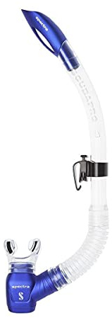 Scubapro Tuba Spectra Rouge Water Sports Kits, Uni, Erwachsene, transparent, rot