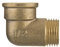 Invena 3/4 Zoll BSP Kabelschlauch Verbindung Elbow Herren Damen Screwed x Messing Anschlüsse aus Gusseisen