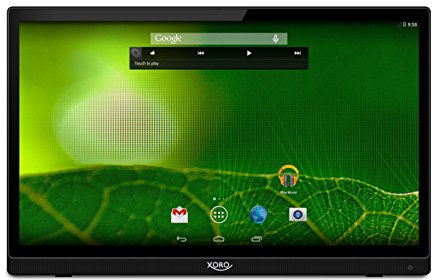 Xoro MegaPAD Tablet PC senza batteria (Rockchip RK3188 Cortex A9, 1,6 GHz, USB 2.0, Android 4.4) nero 32 Zoll