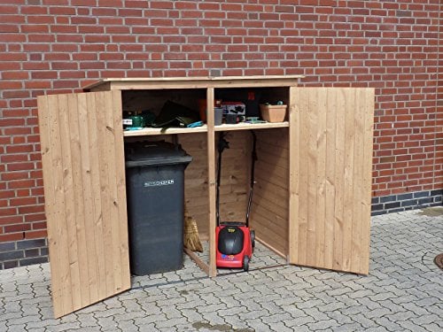 Promadino Mülltonnenschrank 2türig