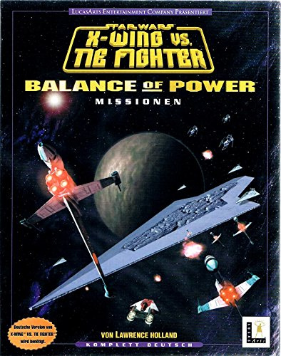 Star Wars, X-Wing vs. Tie Fighter, Balance of Power, 1 CD-ROM, dtsch. Version: Missionen. Für Windows 95. Dtsch. Version f. X-Wing vs. Tie Fighter wird benötigt