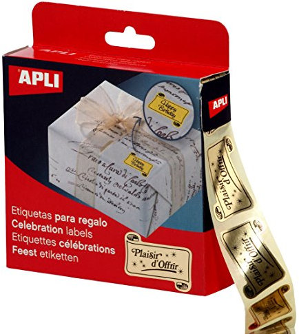 Apli 1000 Etiquettes celebrations 19x34