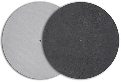 Pro-Ject Leather it, Turntable mat with special sound characteristcs, Grey