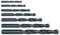 Exact 30417 Spiralbohrersatz 7-teilig Ø 2,5-10,2mm HSS-R DIN 338 für M3-M12 Gewinde