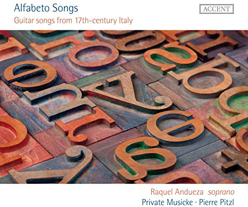 Alfabeto Songs - Guitar Songs from 17th-century Italy