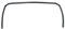 Hotpoint Top Cooker Oven 3 Sided Rubber Door Seal