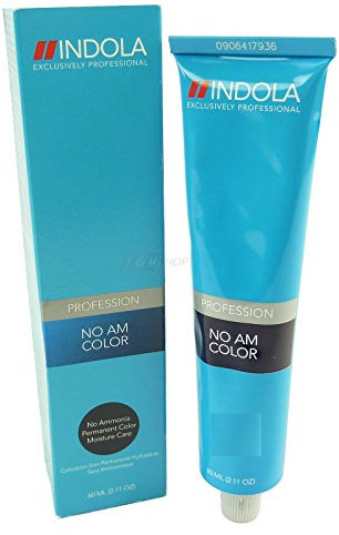 Indola - No Am - color de pelo permanente - sin amoniaco - Coloración - 60ml -