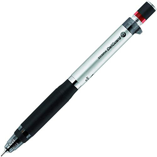 Zebra Druckbleistift, Del Guard Typ ER, 0,5 mm, silber (p-ma88-s)