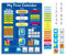 Fridgemagic Mein erster Kalender in Englisch. 40 x 30cm Magnettisch