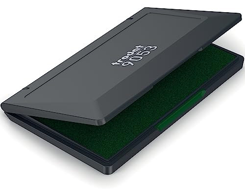 Stempelkissen 16 X 9 cm Farbe grün