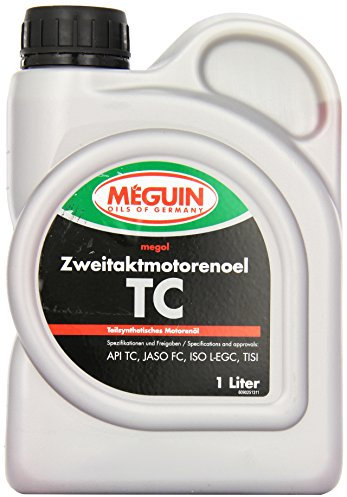 Meguin 9025 Megol Zweitaktmotorenöl TC Teilsynthetisch, 1 L