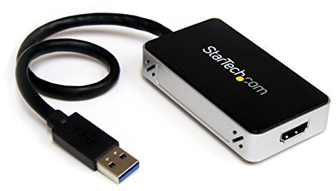 StarTech.com USB32HDE USB 3.0 to HDMI/DVI External Video Card Multi Monitor Adapter, 1920 x 1080, USB HDMI graphics Adapter