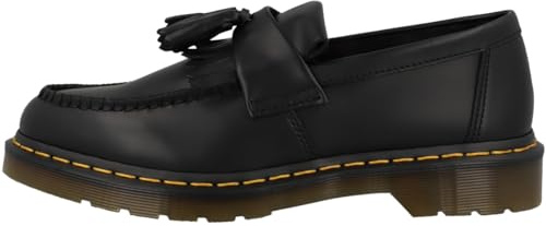 Dr. Martens, Unisex, Adrian, Black Polished Smooth, Men's:4, Women's:5, Medium