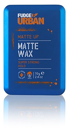 Fudge Urban Matte Wax, Firm Hold All Day Styling, Non-Sticky & Invisible Texture, Hair Wax for Men, 70g