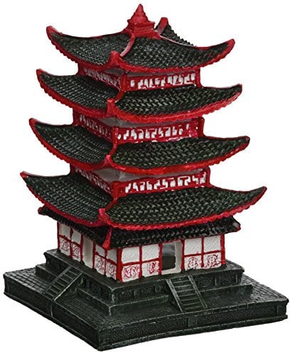 Europet Bernina 234-430033 Aquariumdekoration Aqua Della Chinese Pagoda, S