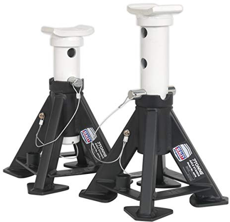 Sealey As7S Axle Stands 7Tonne Capacity Per Stand 14Tonne Per Pair Short