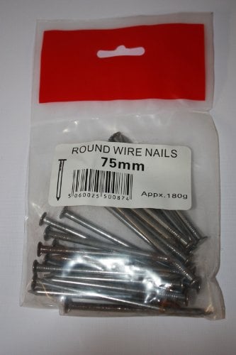 Round Wire Nails - 75 mm - 350g