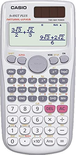 Casio FX85GTPLUS/WE Scientific Calculator with 260 Functions White