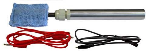 Galvanisierstift GalvanoBrush für Stift- / Tampon-Galvanik + Graphit-Elektrode – Für großflächigere Galvanik-Arbeiten