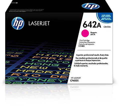 HP CB403A 642A Original LaserJet Toner Cartridge, Magenta, Pack of 1