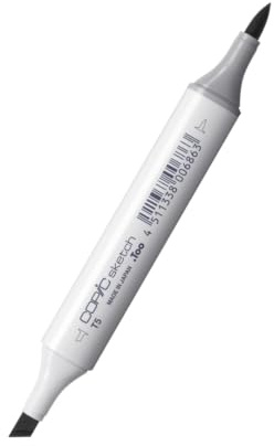 Copic Sketch Coloured Marker Pen - (T-5) Toner Gray No.5, For Art & Crafts, Colouring, Graphics, Highlighter, Design, Anime, Professional & Beginners, Art Supplies & Colouring Books