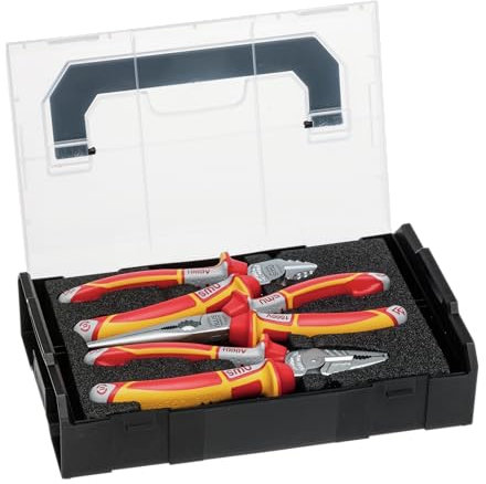 NWS 338-1 Zangensatz VDE in Sortimo L-Boxx Mini, 4-teilig