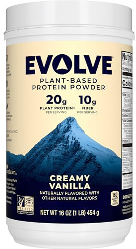 Evolve Protein Powder, Ideal Vanilla, 20g Protein, 1 Pound