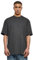 URBAN CLASSICS Men's Basic Crew Neck Tall Tee, Oversized Short Sleeves T-Shirt with Dropped Shoulders, 100% Jersey Cotton, in charcoal, XXL