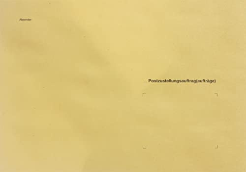 RNKVERLAG 2048/100 - Zustellungsumschlag äußerer DIN B5 ohne Sichtfenster, Recycling gelb, 100 g/m², 1 Packung à 100 Stück