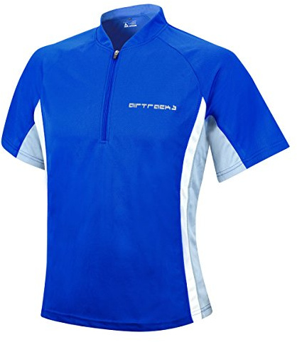 Airtracks Laufshirt Kurzarm Funktionsshirt - Running T-Shirt - Fitness - Jogging - Atmungsaktiv - Schnelltrocknend
