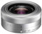 Panasonic Lumix H-FS12032E-S 12-32mm Objektiv für G-Serie Kamera (MEGA O.I.S Bildstabilisator, 2 asphärische Linsen) silber