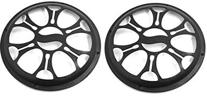 Sourcingmap 2pcs Universal Car Plastic Grill Cover Fits 6 Inch Speaker Subwoofer